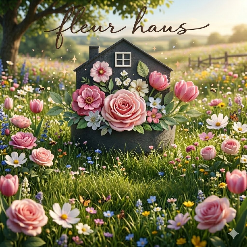 Florist arranging flowers